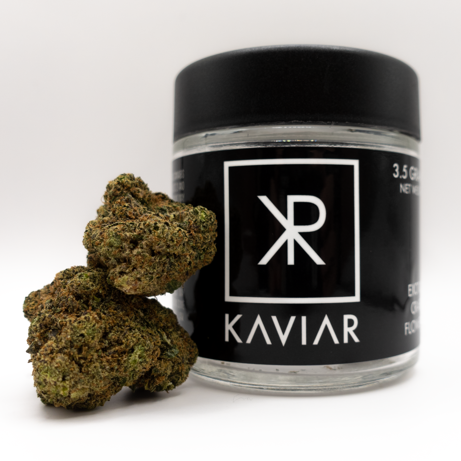 Photograph of product: Rainbow Sherbert x Rancid Skunk | 3.5g | Popcorn | Kaviar