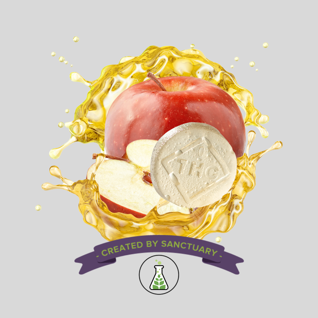 Photograph of product: Full Spectrum Caramel Apple Soft Chew 100mg 10 pk
