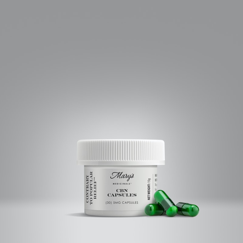 Photograph of product: CBN CAPSULES 30 CT
