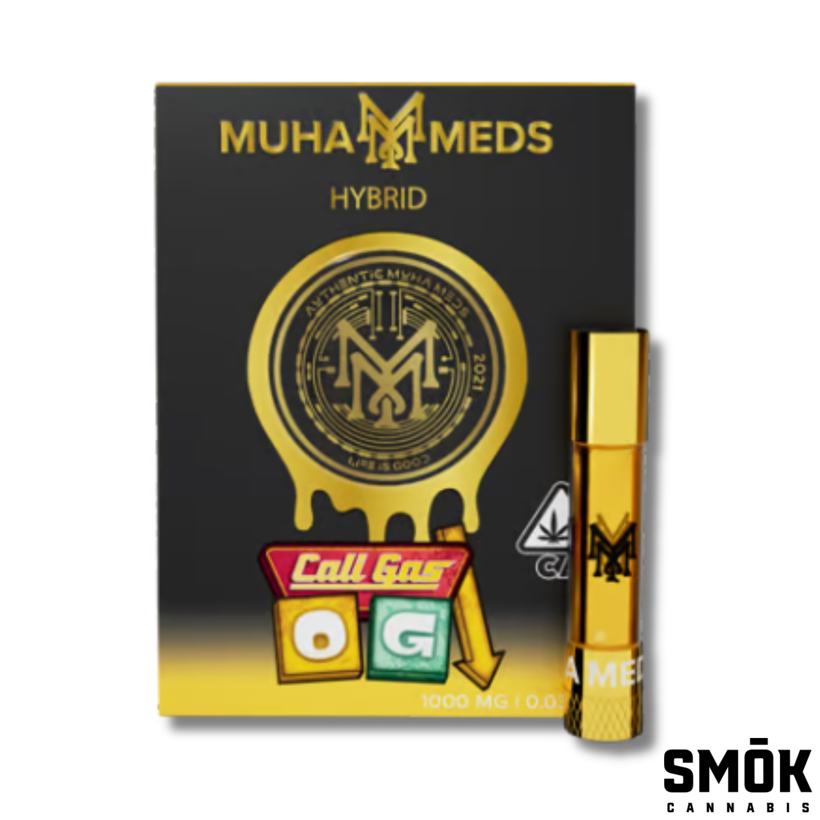 Photograph of product: Muha Meds Cart Hybrid Cali Gas