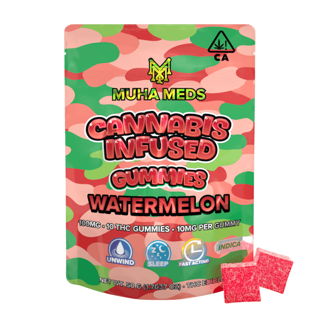 Photograph of product: Watermelon | 100mg | MuhaMeds