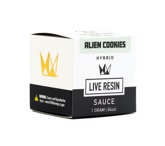 Photograph of product: Alien Cookies (H) - 1g Live Resin Sauce - Retail