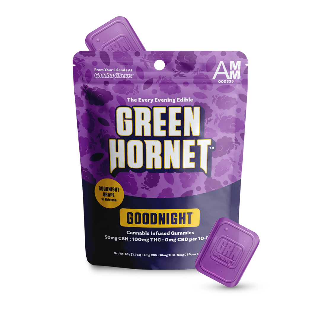 Photograph of product: Green Hornet | Goodnight Grape  | 100mg