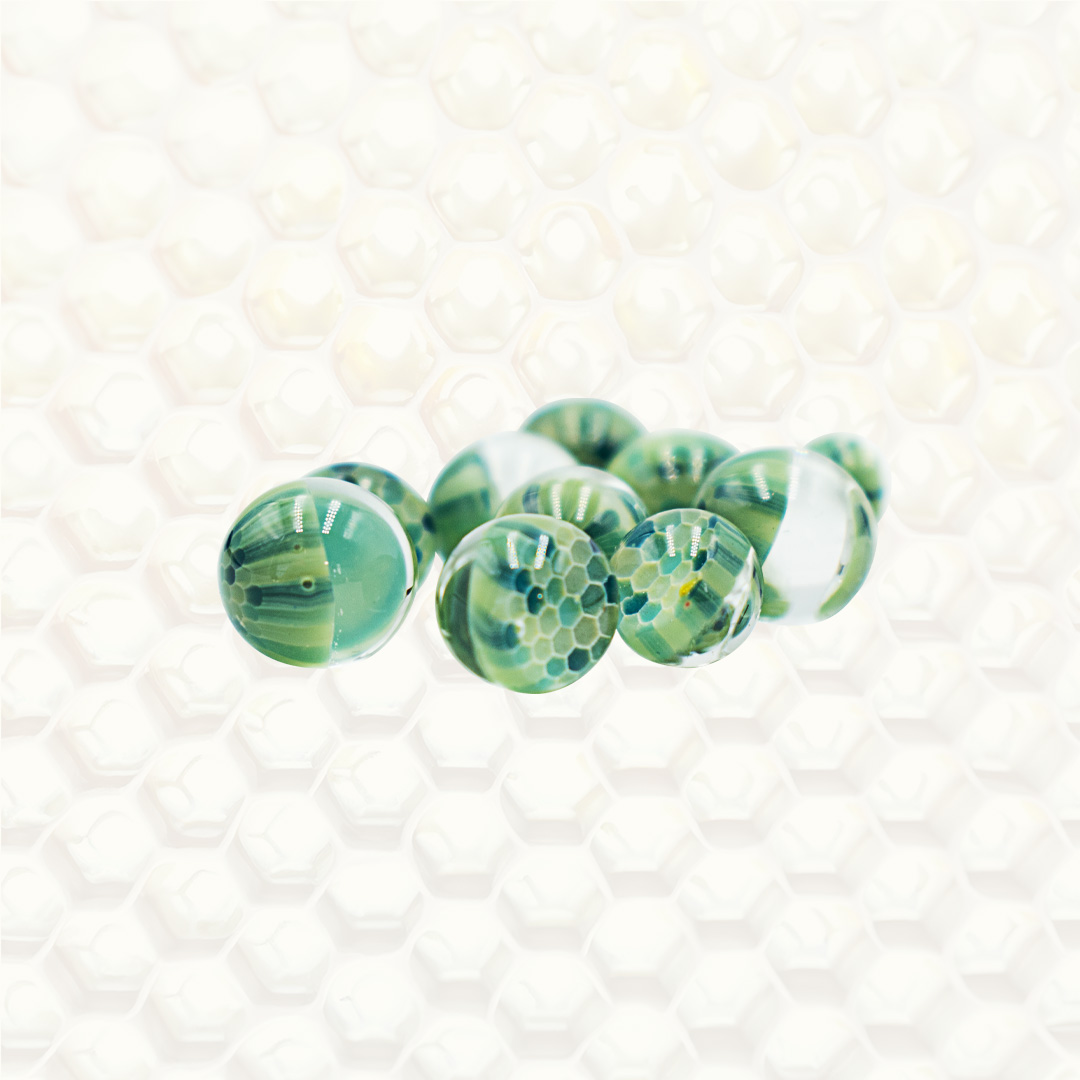 Photograph of product: Joe Peters Collection - Green Honeycomb Terp Pearl