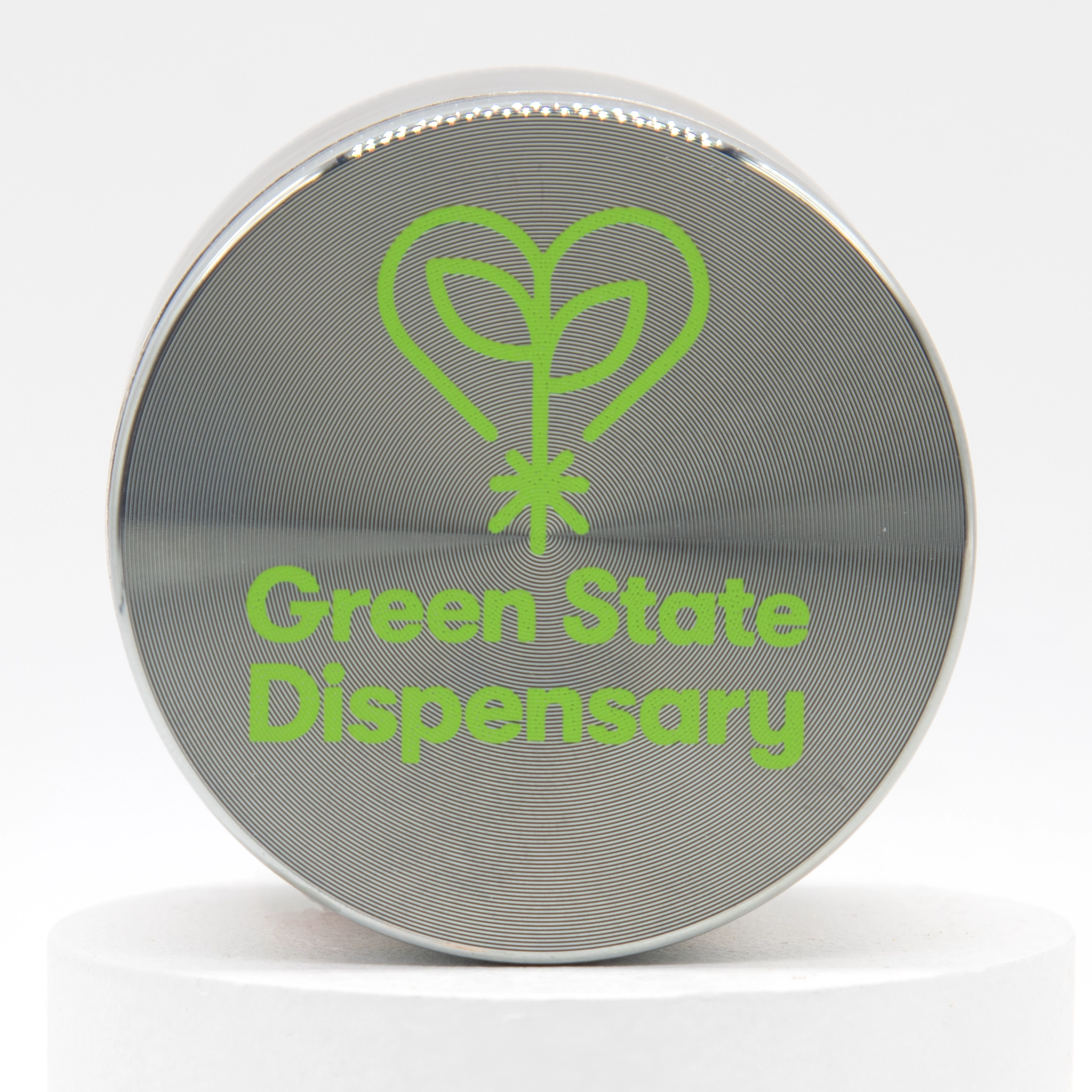 Photograph of product: Green State Dispensary 60mm 4pc Aluminum Grinder