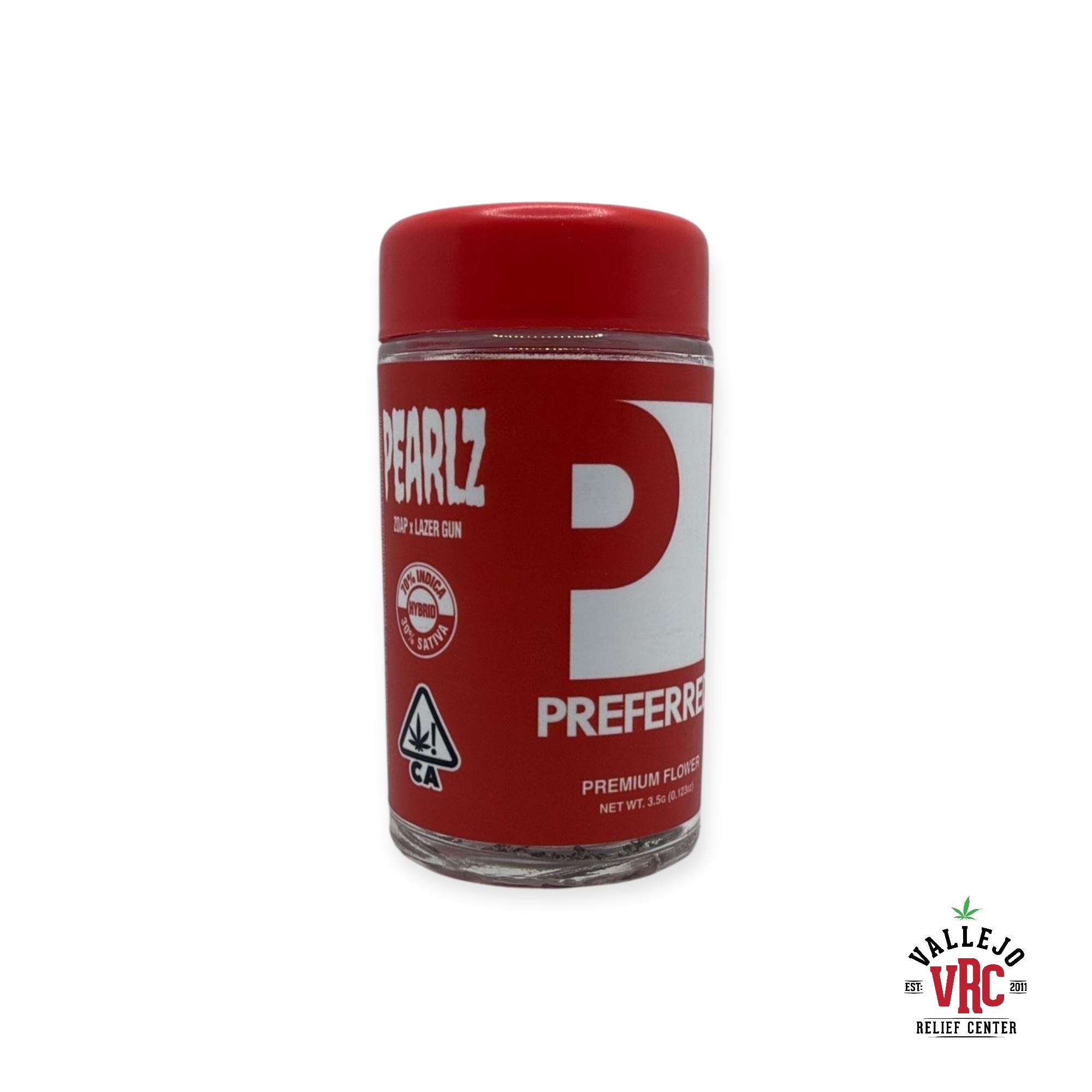 Photograph of product: PEARLZ 3.5G JAR