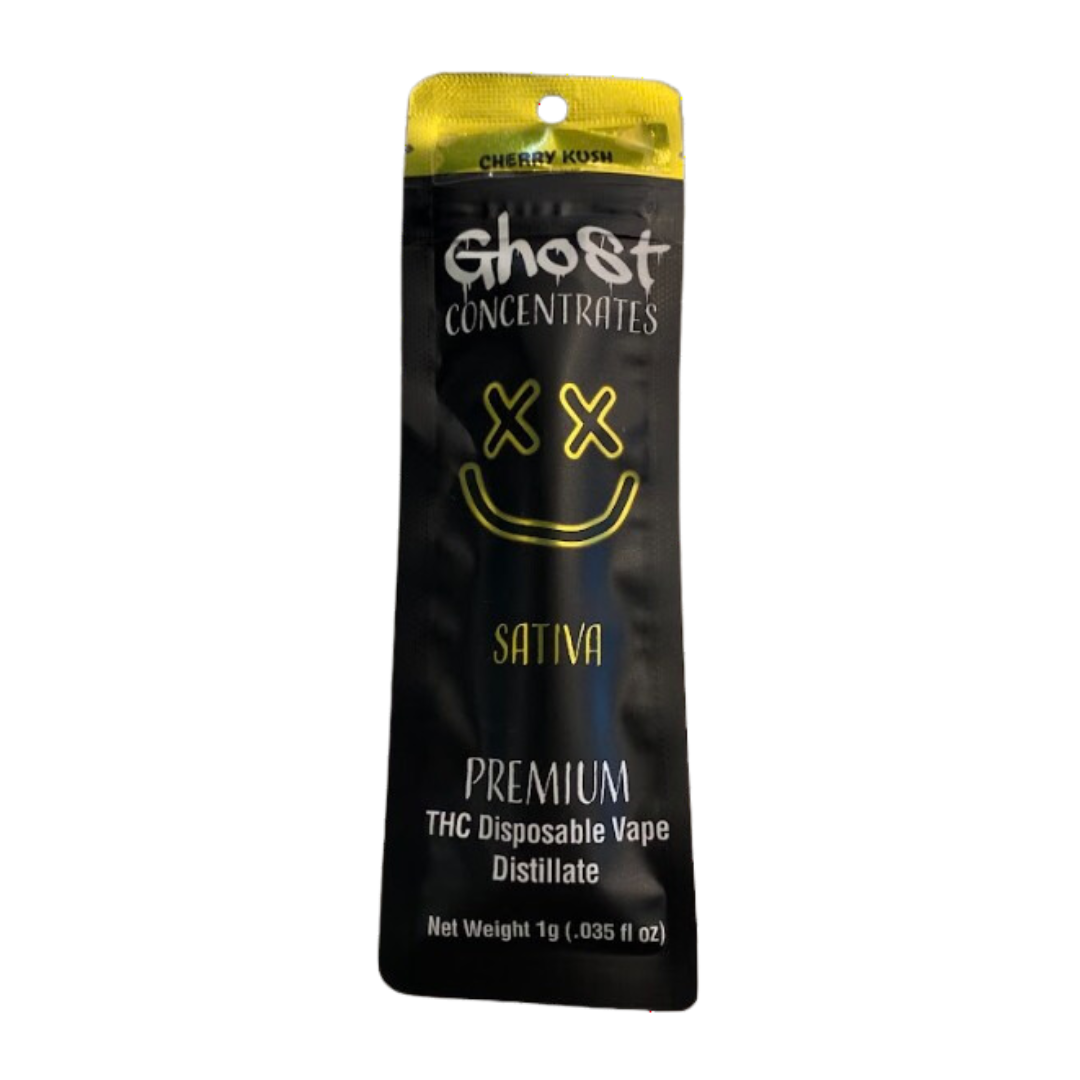Photograph of product: GHOST - CHERRY KUSH - DISPOSABLE VAPE - 1 g