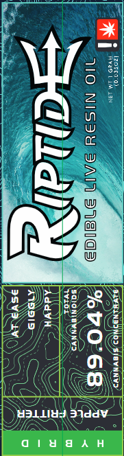 Photograph of product: Riptide - Apple Fritter (H) - ELRO 1g
