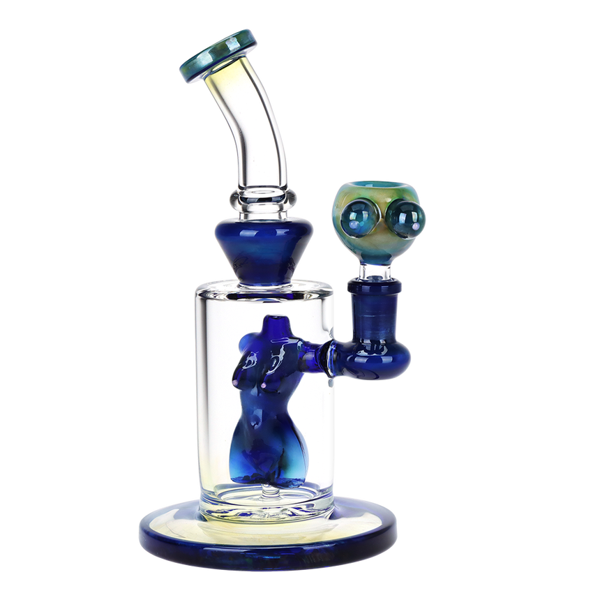 Photograph of product: Fumed Nude Bod Glass Water Pipe | 10" | 14mm F