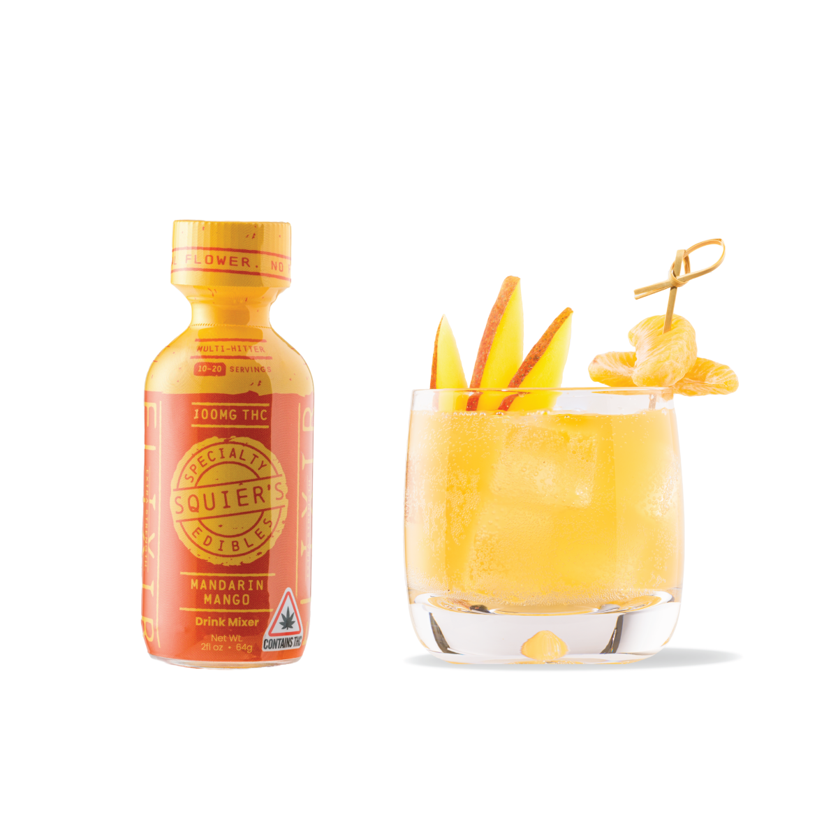 Photograph of product: Mandarin Mango | 100mg | au chocolat Rosin Tincture