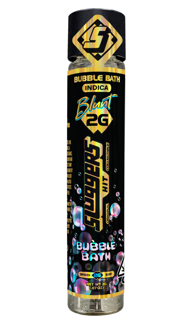 Photograph of product: Sluggers | Bubble Bath | Infused Blunt | 2g