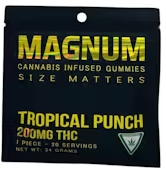 Photograph of product: Magnum | One Bite 200mg | Tropical Punch | Hybrid 200mg