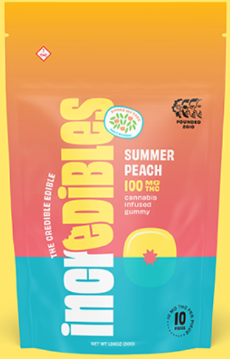 Photograph of product: Gummies | Summer Peach | 5mg Per Serving | 20 Servings