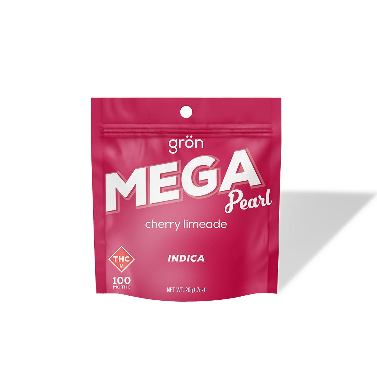 Photograph of product: Cherry Limeade Mega Pearl | 100mg - 