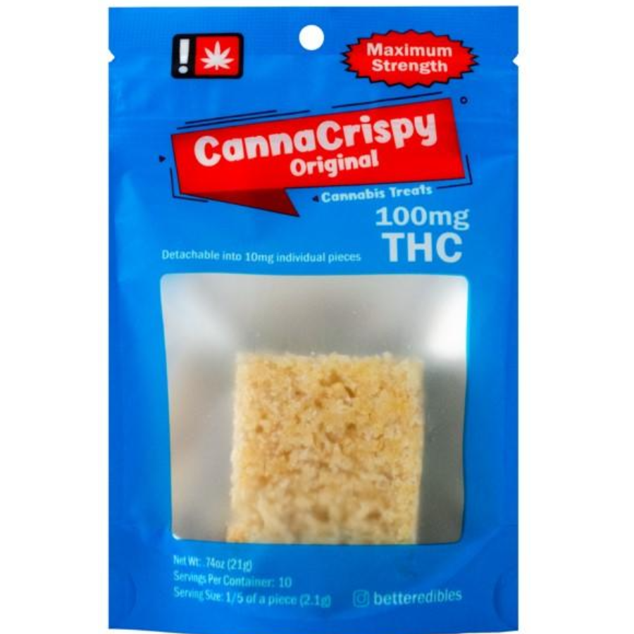 Photograph of product: CannaCrispy - Original - Oui'd 100mg