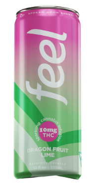 Photograph of product: Feel Energy | Dragon Fruit Lime | 10mg TH-oui : 30mg Caffeine