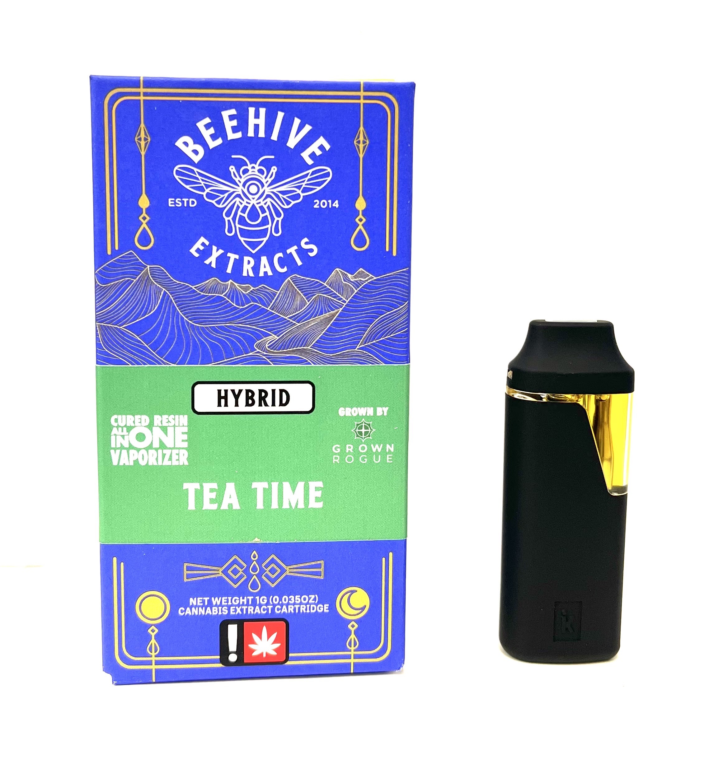 Photograph of product: Beehive Extracts 1g Disposable | Tea Time
