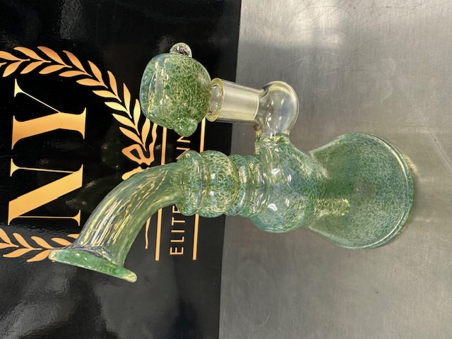 Photograph of product: 6 inch Handpipe Bong Art Decko | Green (CL1022)