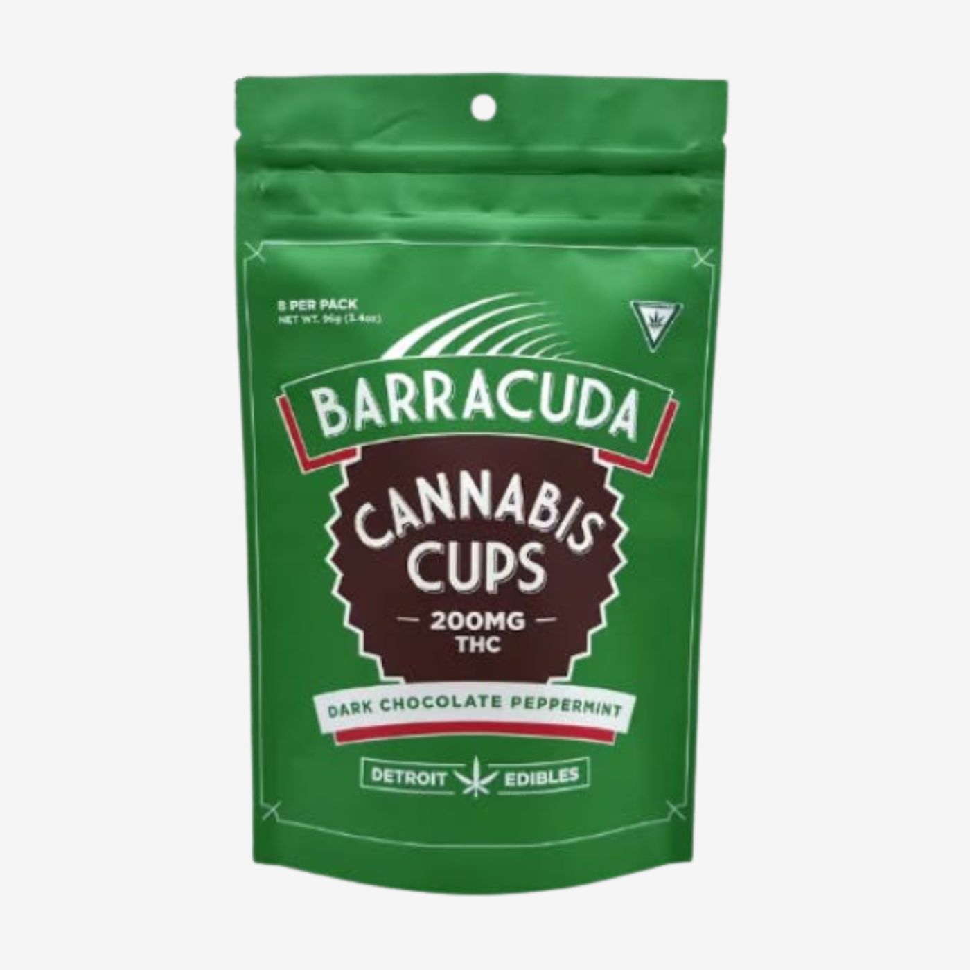 Photograph of product: Bertha Cups - Dark Chocolate Peppermint 200mg
