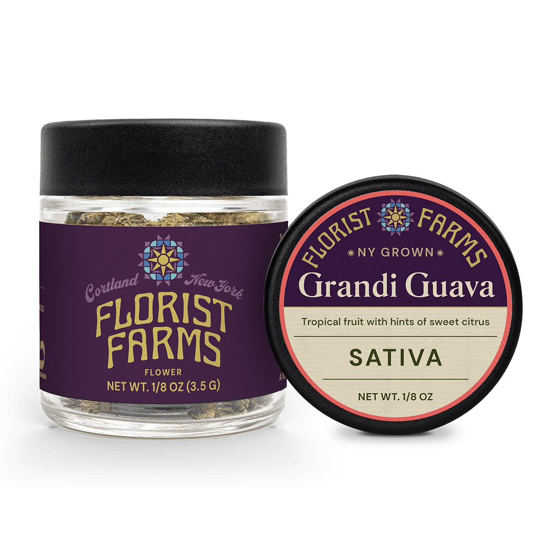 Photograph of product: Florist Farms - Grandi Guava - Flower - - Jar - 3.5g