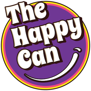 Photograph of product: The Happy Can | Hemp | Peachy Keen (CBD 4 mg : TH-oui 4 mg) | 12 fl oz