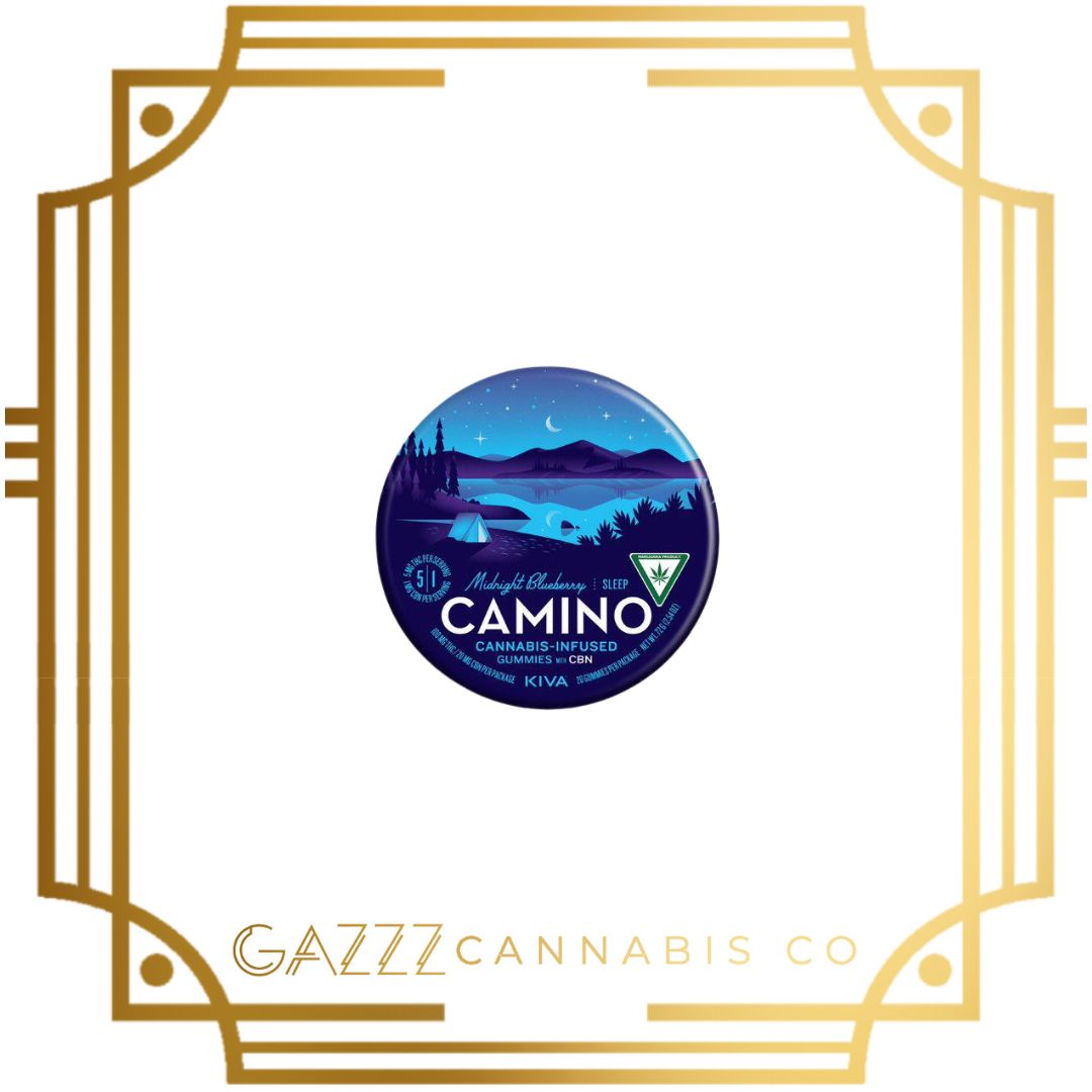 Photograph of product: Camino | Gummies 200mg | 10-Pck - Midnight Blueberry - TH-oui:CBN