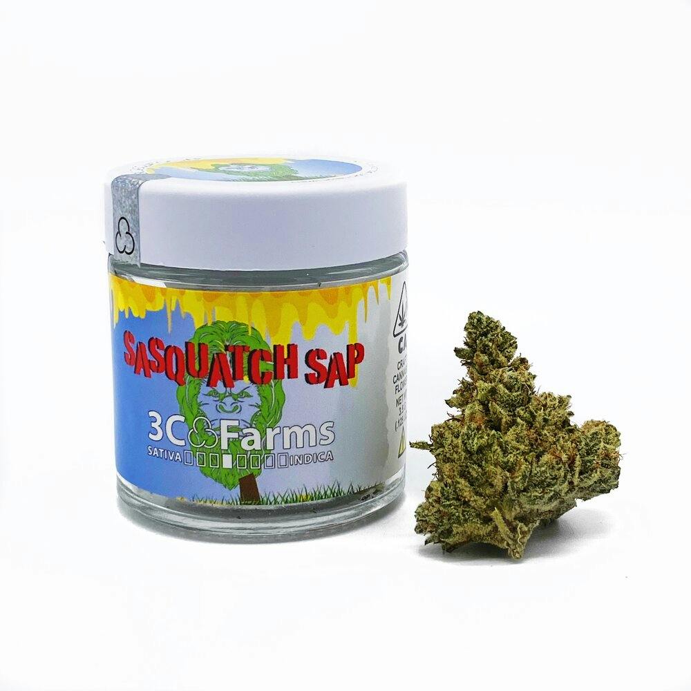 Photograph of product: 3C Farms - Sasquatch Sap - 3.5G