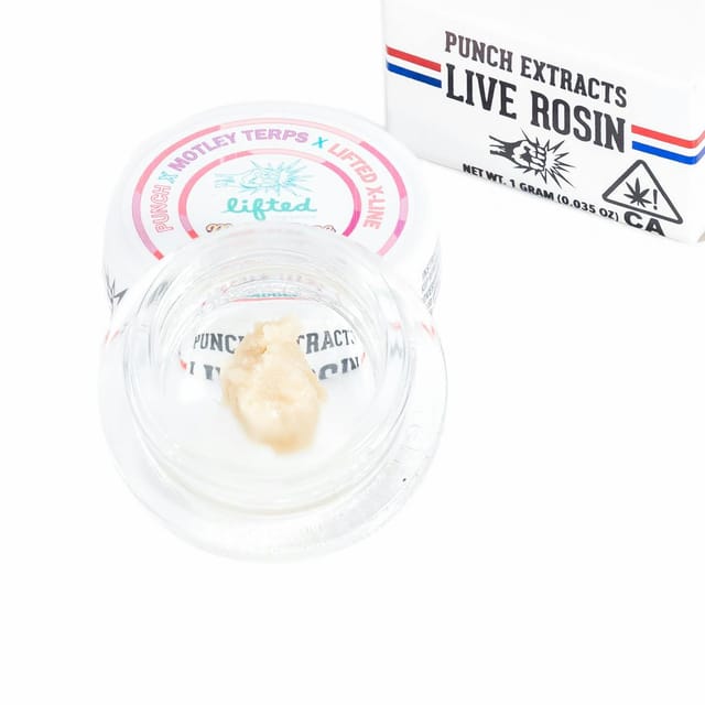 Photograph of product: Benzina Wah Wah 1g Live Rosin Badder T4 - 