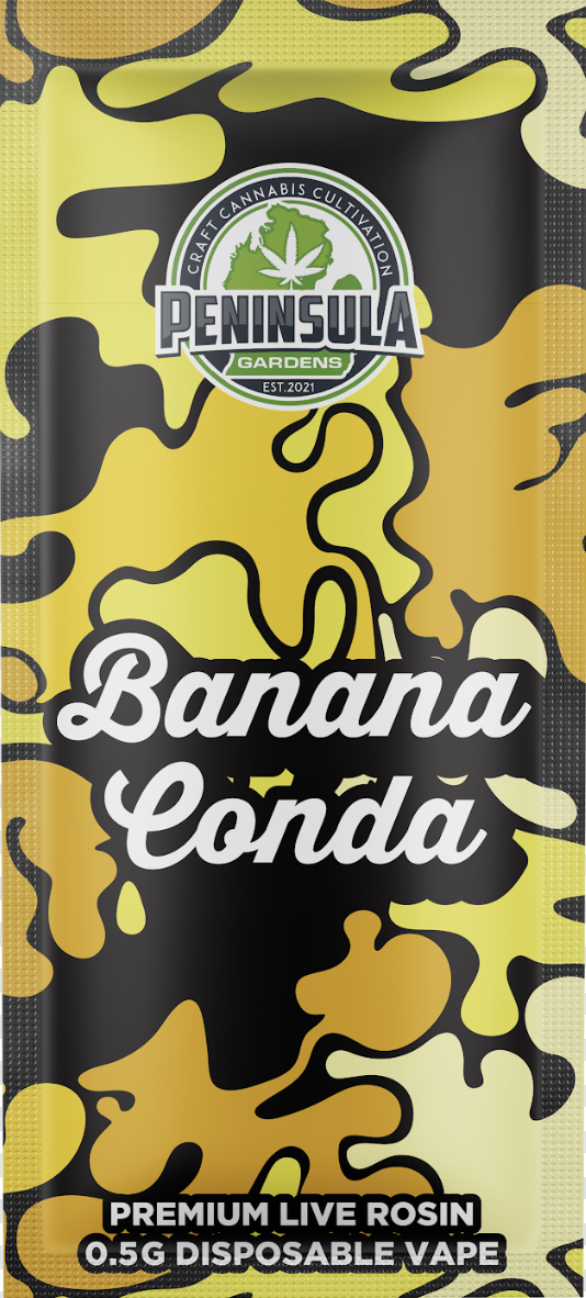 Photograph of product: Bananaconda au chocolat Rosin Disposable