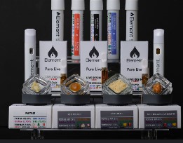 Photograph of product: Element - Early Oui'd x Jelly Roll Pure Live Resin Disposable