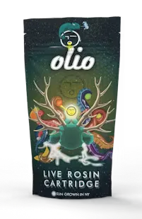 Photograph of product: Olio | Wedding Cake | Live Rosin 510 Cart | 0.5g