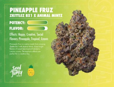 Photograph of product: Pineapple Fruz - 3.5g