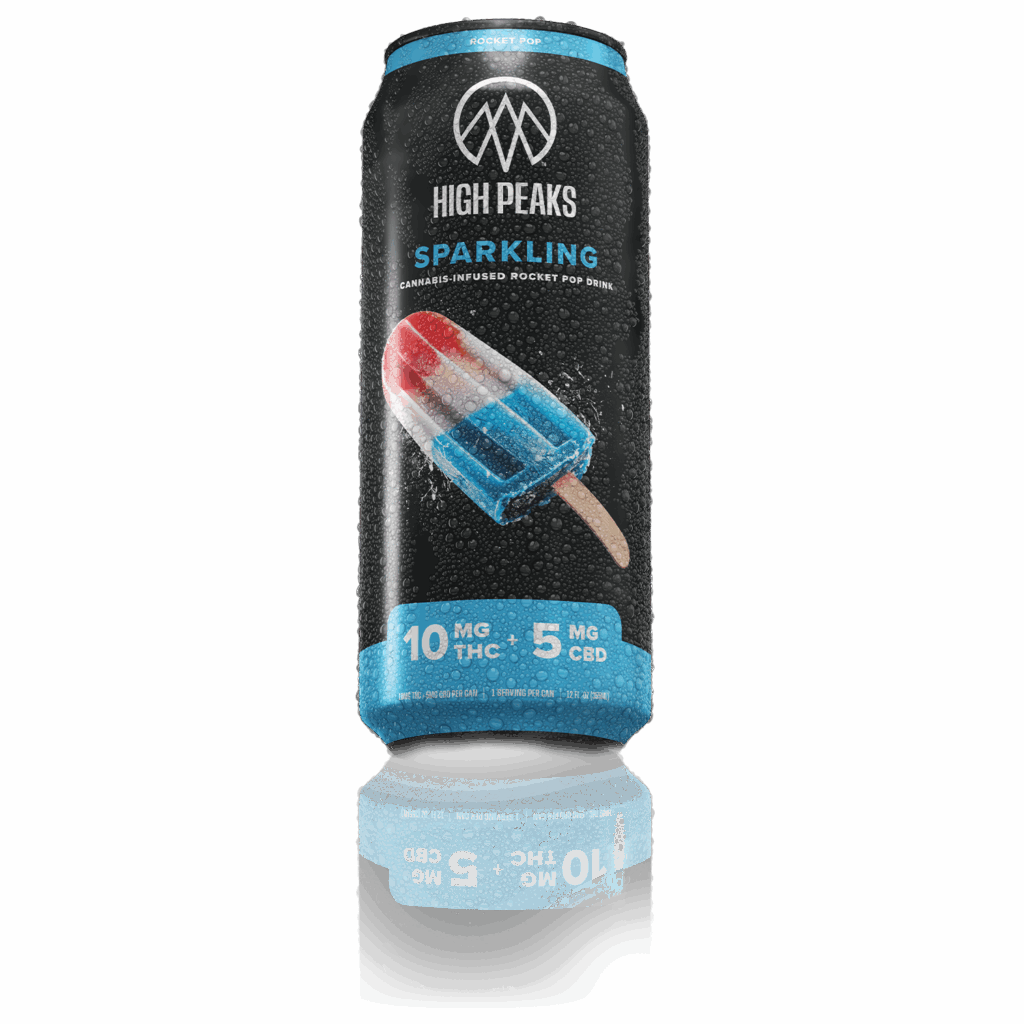 Photograph of product: High Peaks Beverage Rocket Pop 10mg
