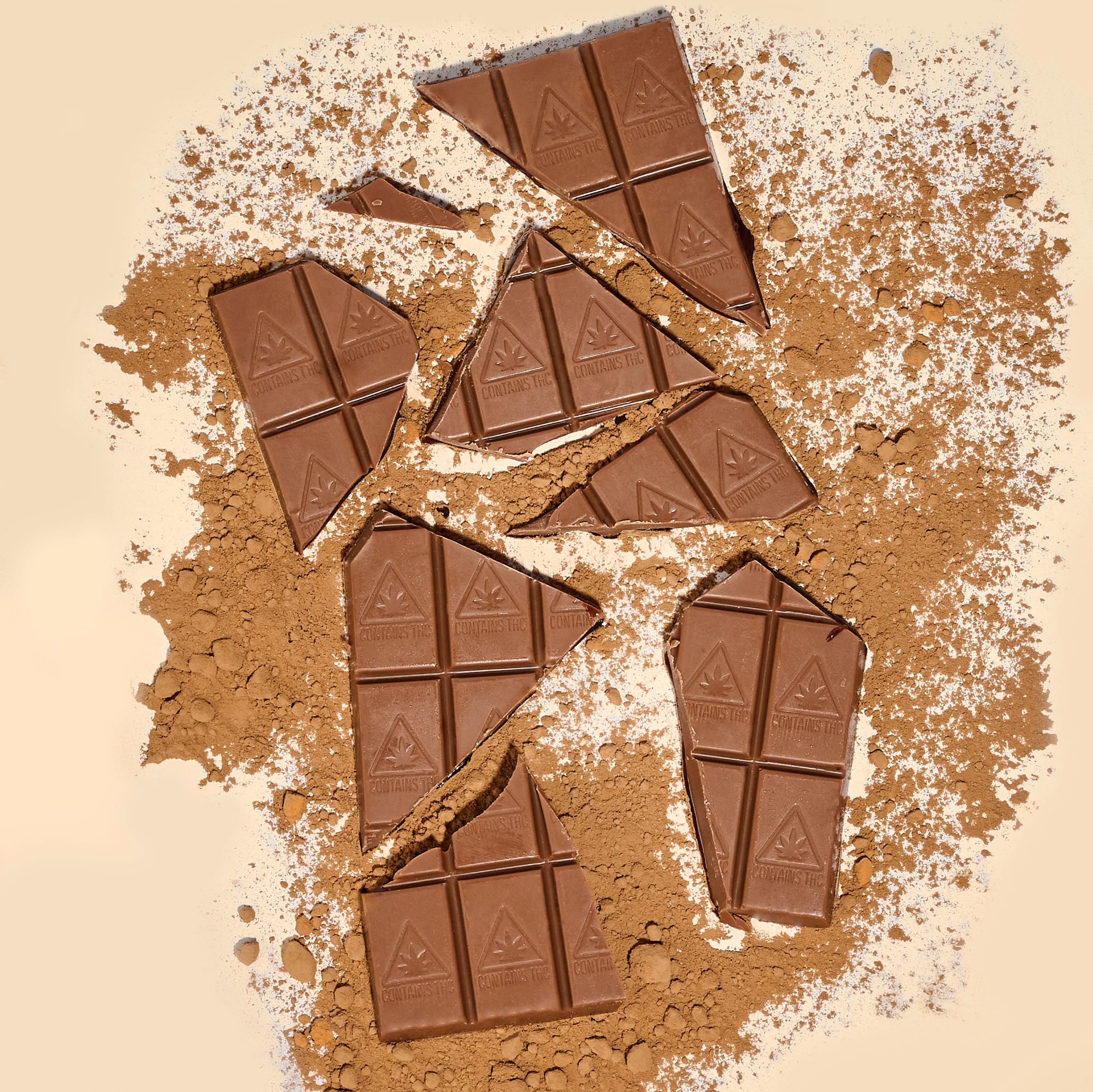 Photograph of product: 413 Milk Chocolate | Fast Onset | Full Spectrum | 100mg