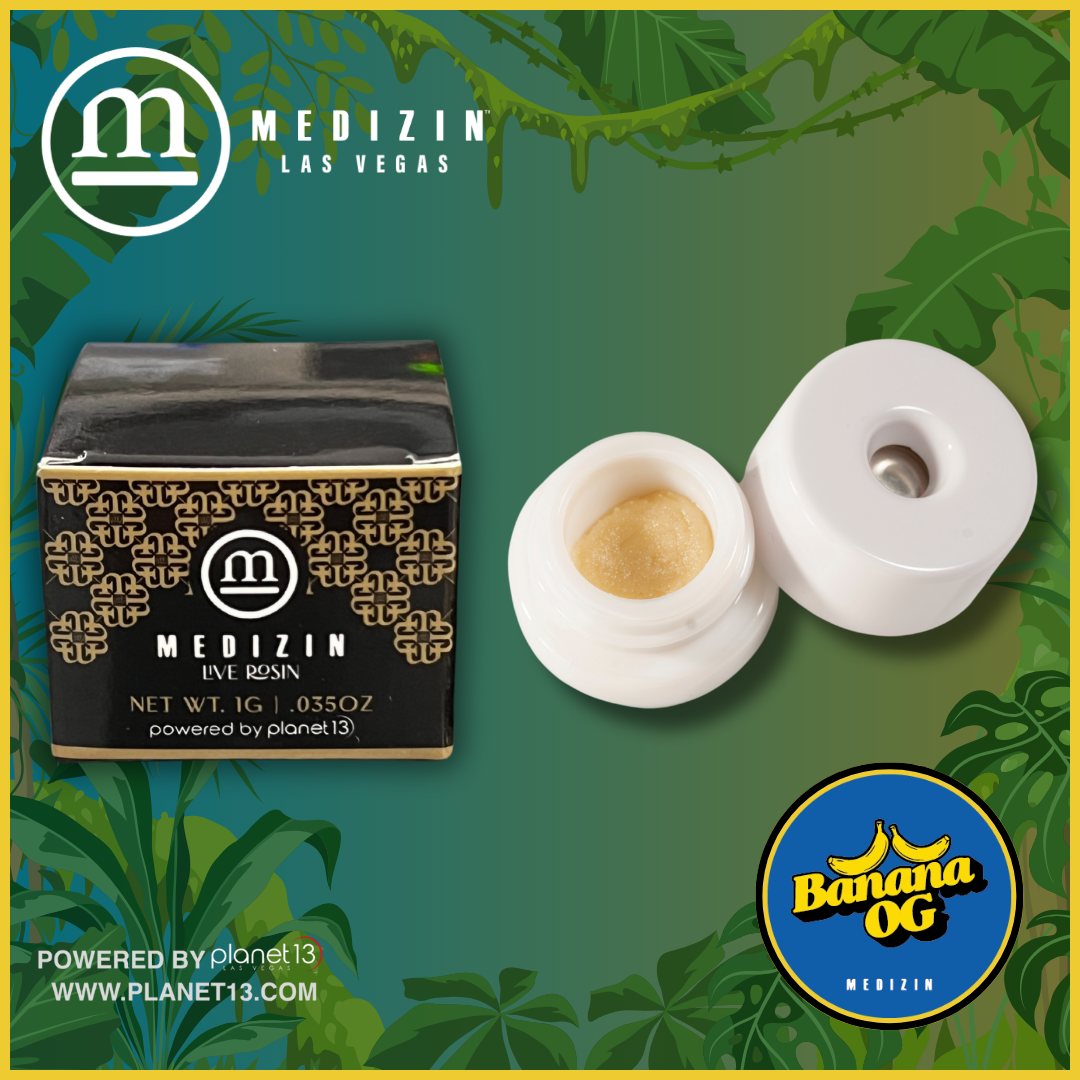 Photograph of product: Banana OG 1g Live Rosin