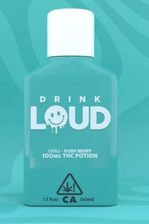 Photograph of product: Drink Loud | Kush Berry | 1.8oz/100mg