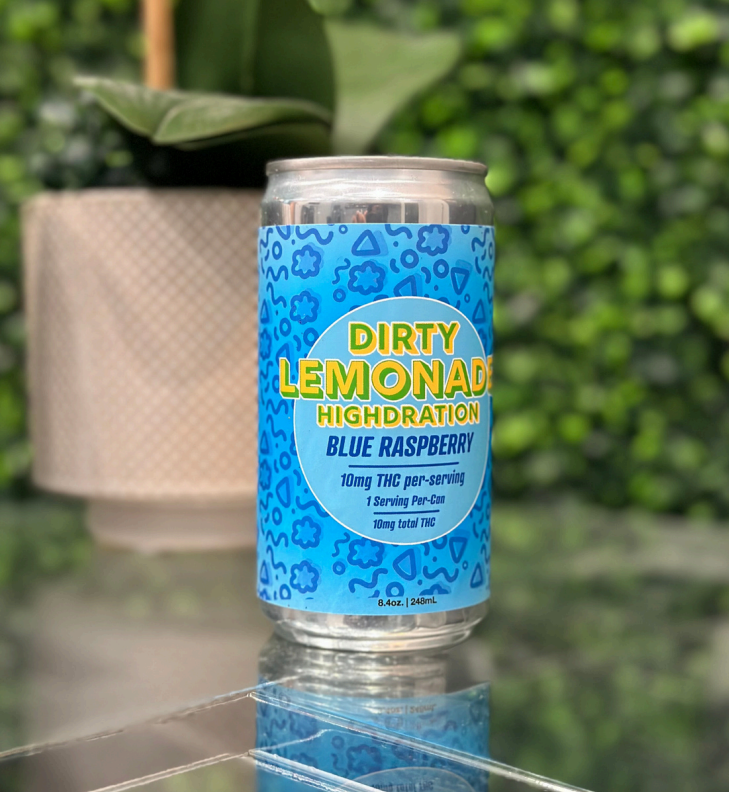 Photograph of product: Dirty Lemonade Hydration - Beverage - Blue Raspberry - 10mg