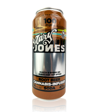 Photograph of product: Mary Jones Soda | Root Beer | 100mg