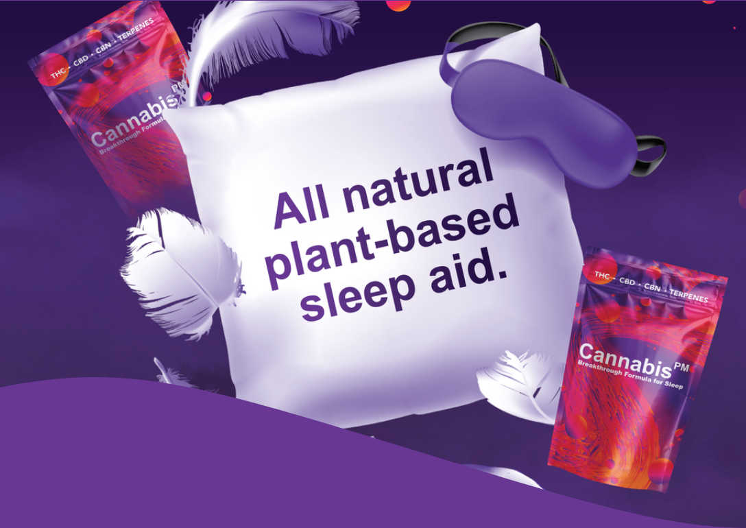 Photograph of product: Tropical Breeze | Choice | Oui'd PM Gummies | 50mg