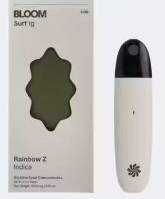 Photograph of product: Bloom Live Surf Rainbow Z Disposable