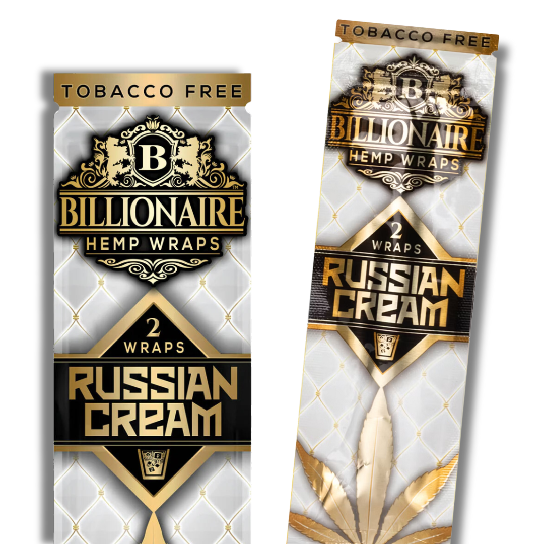 Photograph of product: Billionare Russian Cream Hemp Wraps