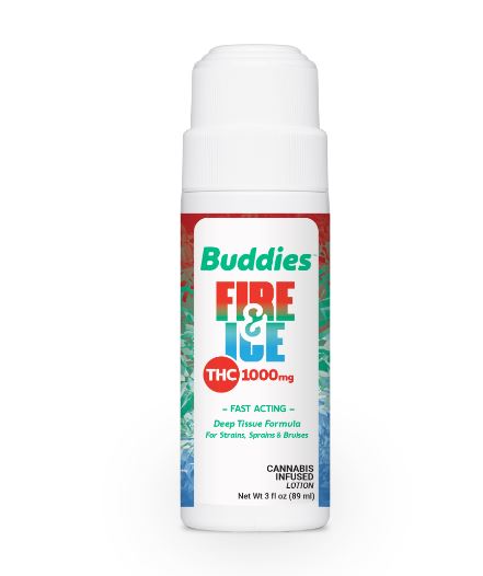 Photograph of product: ROLL ON - TH-oui FIRE & ICE 3FL OZ. - BUDDIES