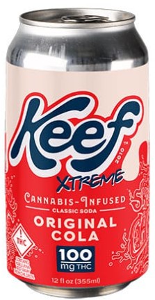 Photograph of product: Original Cola [H] - 100MG Xtreme Classic Soda 12OZ