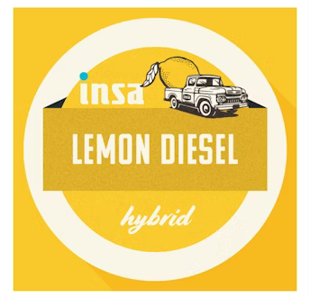 Photograph of product: Lemon Diesel Pre-Roll | I.N.S.A. |