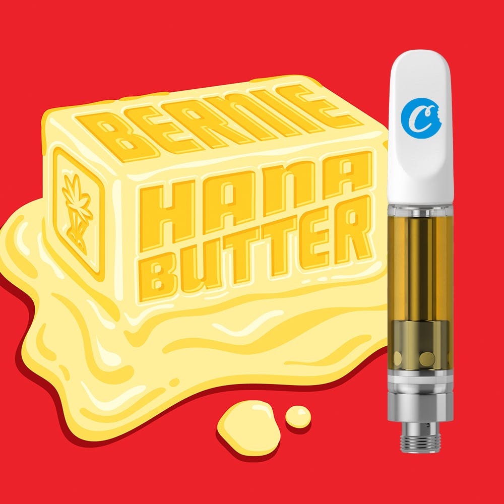 Photograph of product: Cookies | 1g  Cartridges | REC - Bernie Hana Butter