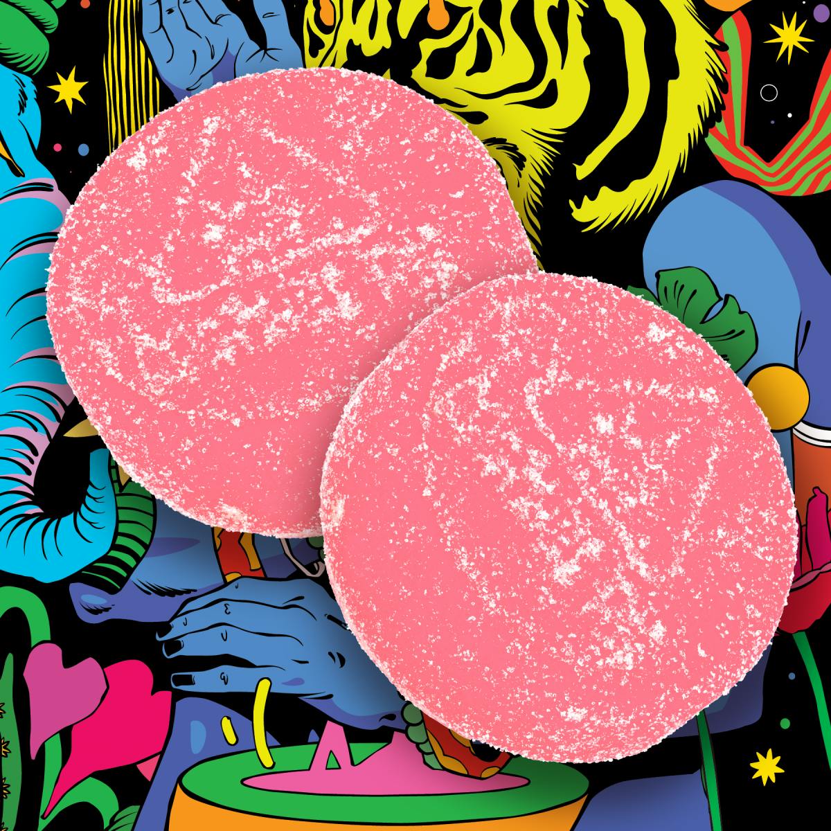 Photograph of product: Sapura - Groovy Grapefruit Gummies - 100mg