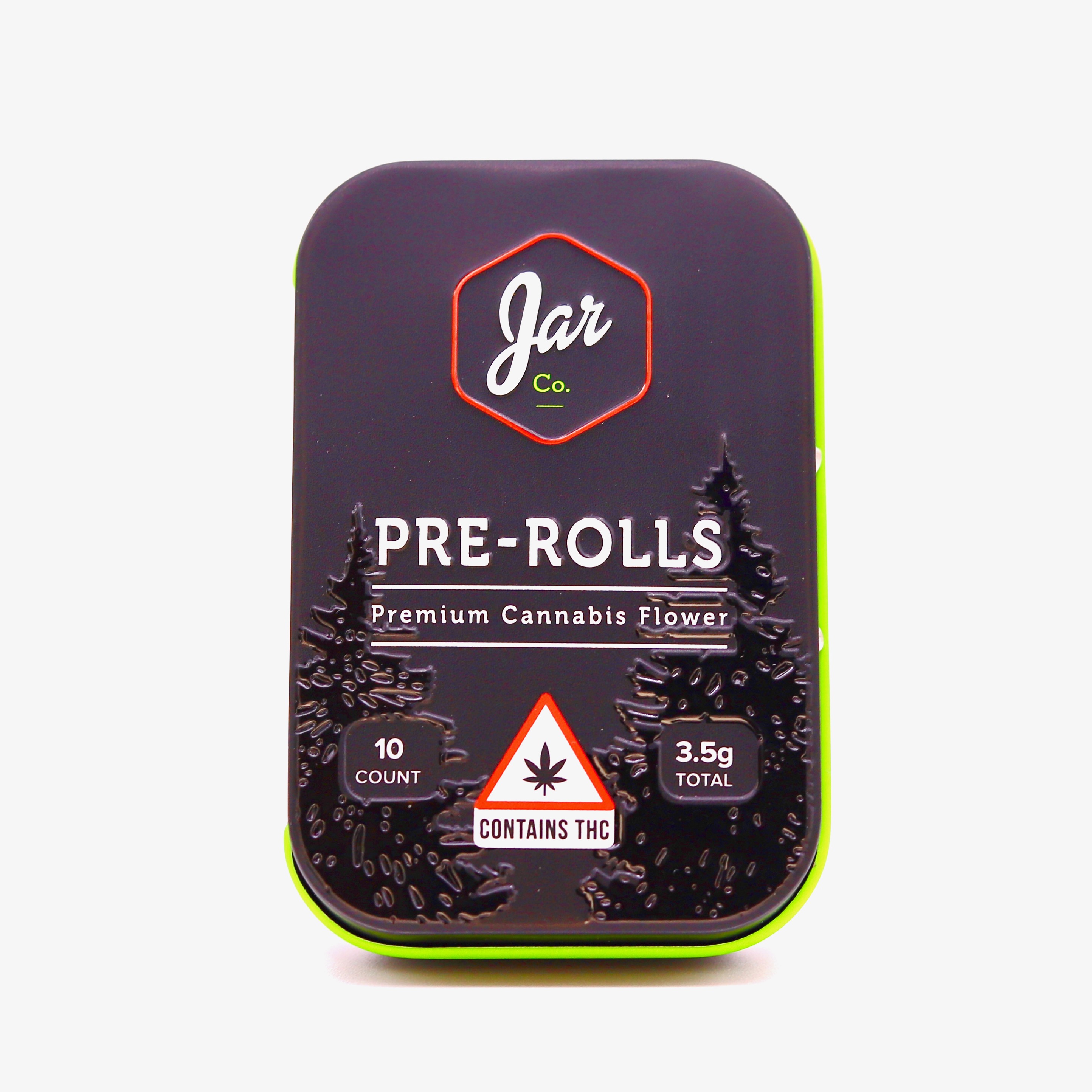 Photograph of product: Jar Co. - Wedding Pie - 0.35g Pre Roll (10pk) - 3.5g
