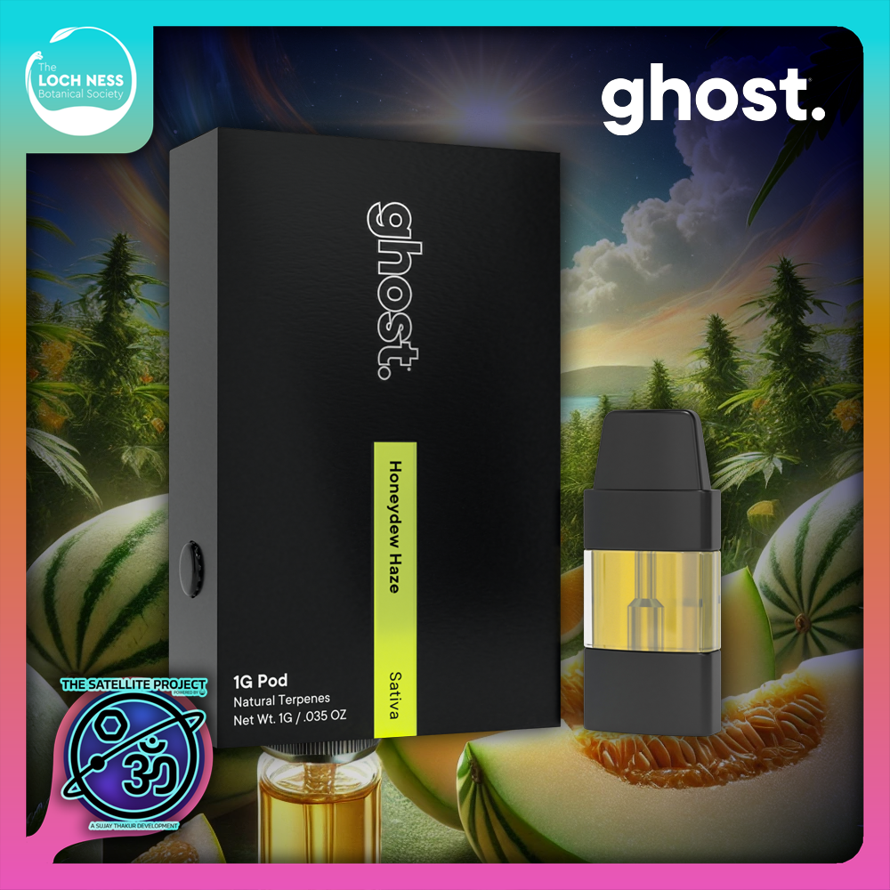 Photograph of product: Honeydew Haze 1g Pod - ghost.