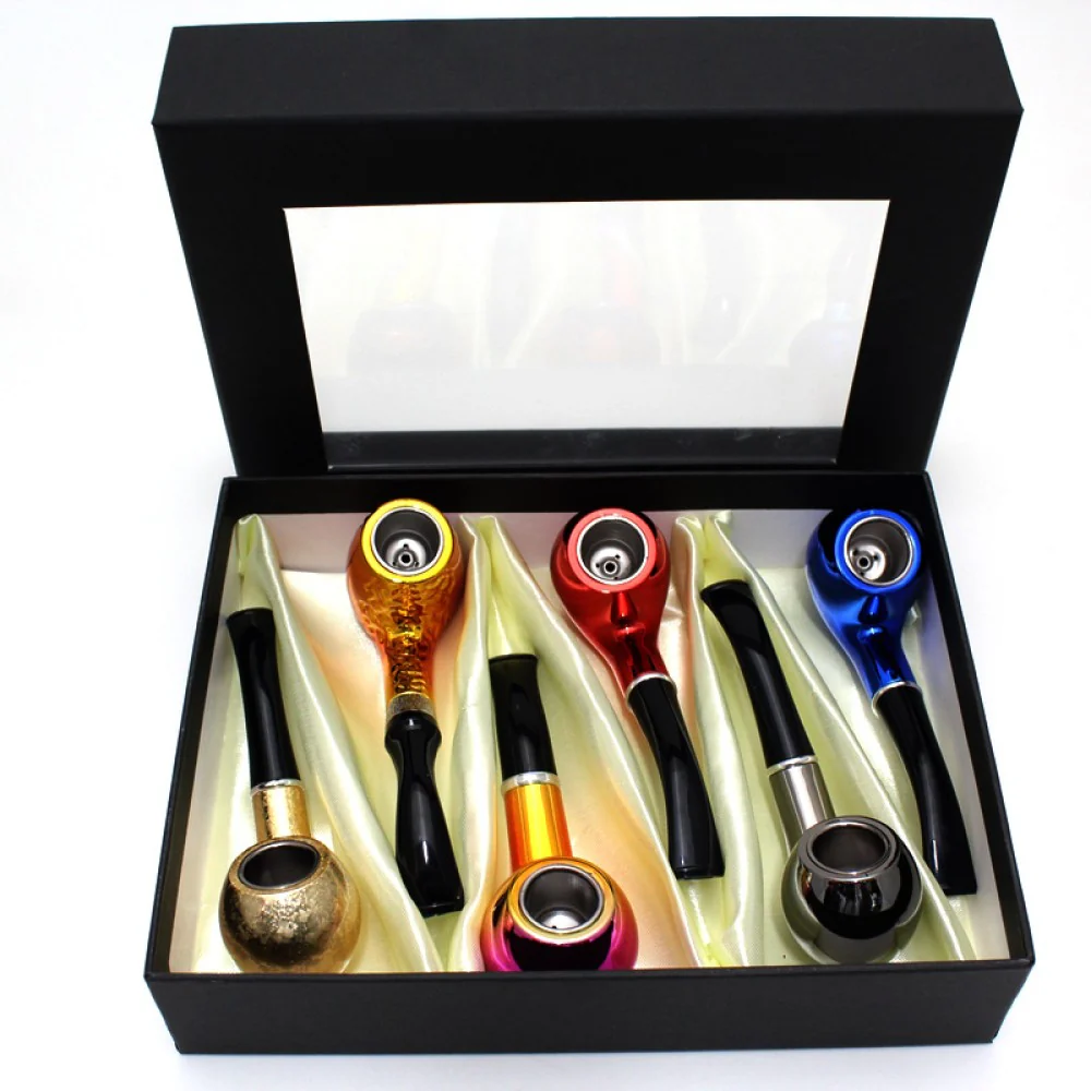 Photograph of product: 5.5'' Assorted Colors Nirvana Tobacco Pipe