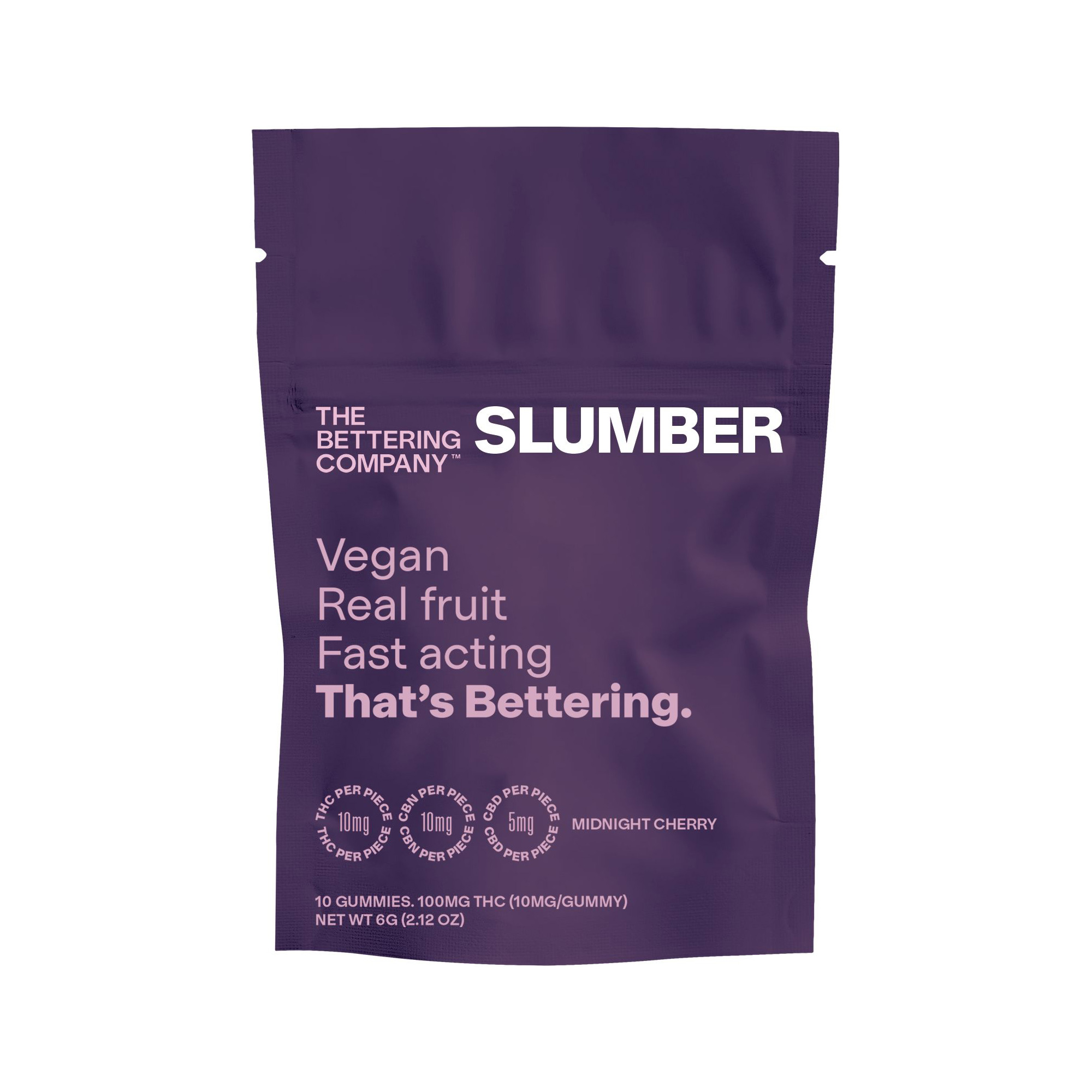 Photograph of Product: Bettering Company | Slumber Midnight Cherry  | 100mg